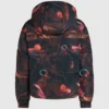 Chaqueta acolchada con estampado integral Chaqueta acolchada con estampado integral