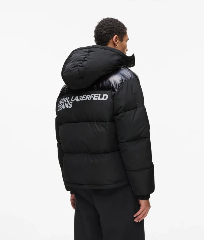 Chaqueta acolchada con logotipo Chaqueta acolchada con logotipo