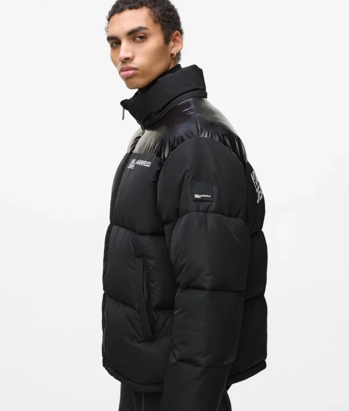Chaqueta acolchada con logotipo Chaqueta acolchada con logotipo