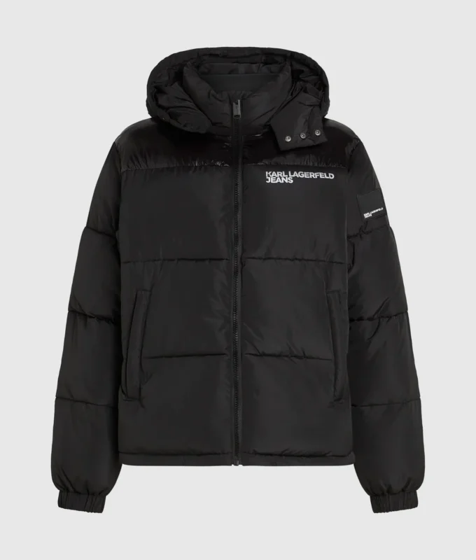 Chaqueta acolchada con logotipo Chaqueta acolchada con logotipo