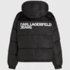 Chaqueta acolchada con logotipo Chaqueta acolchada con logotipo