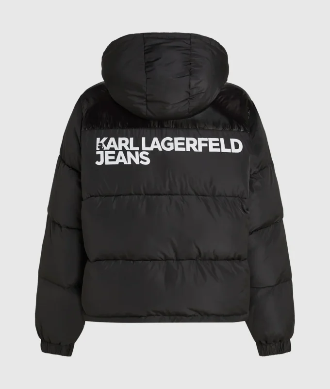 Chaqueta acolchada con logotipo Chaqueta acolchada con logotipo