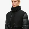 Chaqueta acolchada de mezcla de lana Chaqueta acolchada de mezcla de lana