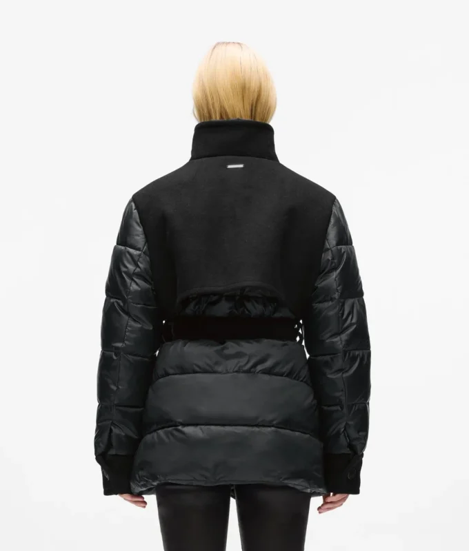Chaqueta acolchada de mezcla de lana Chaqueta acolchada de mezcla de lana