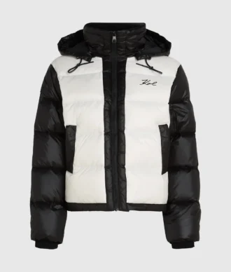 Chaqueta acolchada emblemática