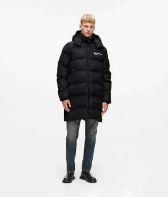 Chaqueta acolchada larga