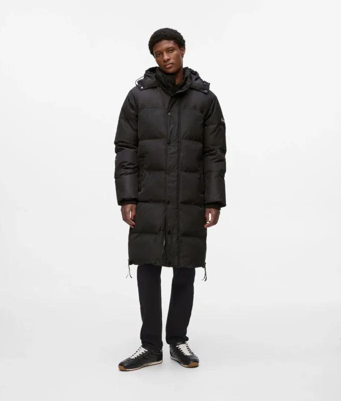 Chaqueta acolchada larga Chaqueta acolchada larga