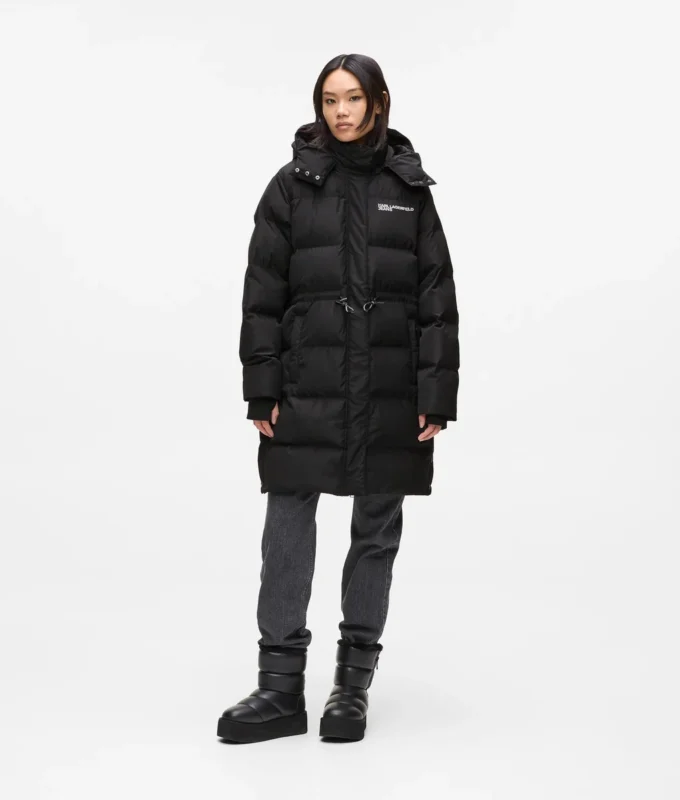 Chaqueta acolchada larga Chaqueta acolchada larga