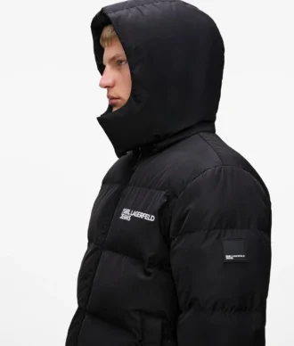 Chaqueta acolchada larga