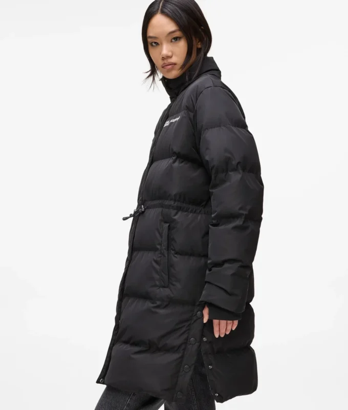 Chaqueta acolchada larga Chaqueta acolchada larga