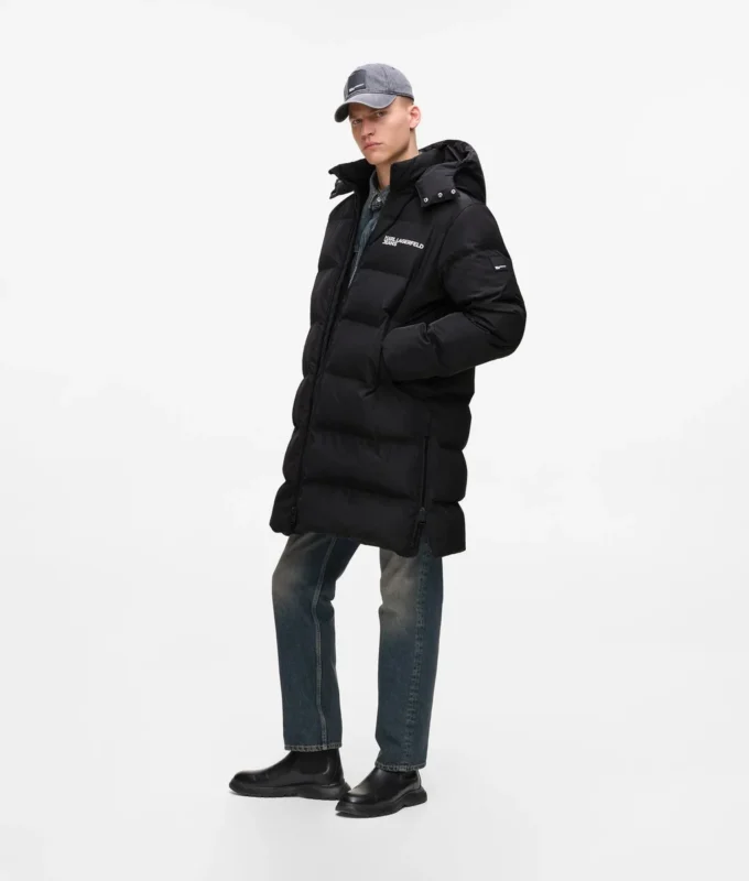 Chaqueta acolchada larga Chaqueta acolchada larga