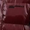 Chaqueta acolchada larga con efecto perlado Chaqueta acolchada larga con efecto perlado