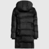 Chaqueta acolchada larga con efecto perlado Chaqueta acolchada larga con efecto perlado