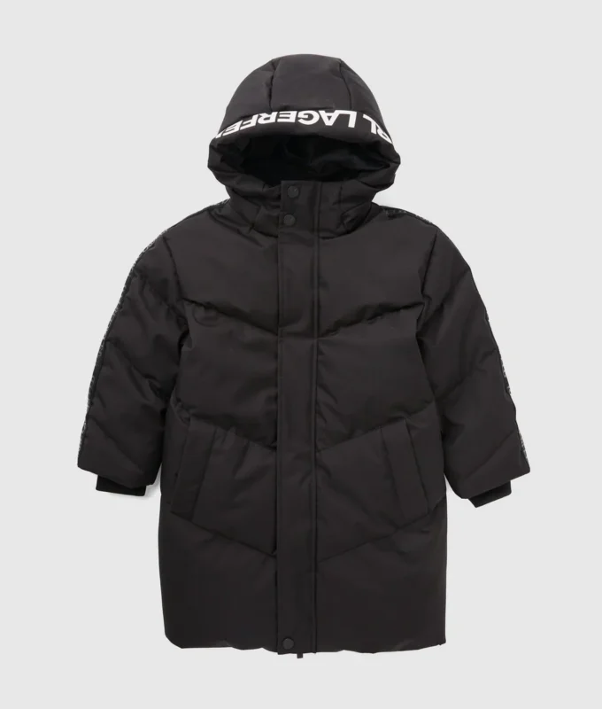 Chaqueta acolchada larga para niño Chaqueta acolchada larga para niño
