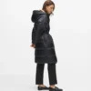 Chaqueta acolchada larga reversible Chaqueta acolchada larga reversible