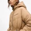 Chaqueta acolchada larga reversible Chaqueta acolchada larga reversible