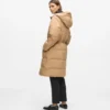 Chaqueta acolchada larga reversible Chaqueta acolchada larga reversible