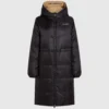 Chaqueta acolchada larga reversible Chaqueta acolchada larga reversible