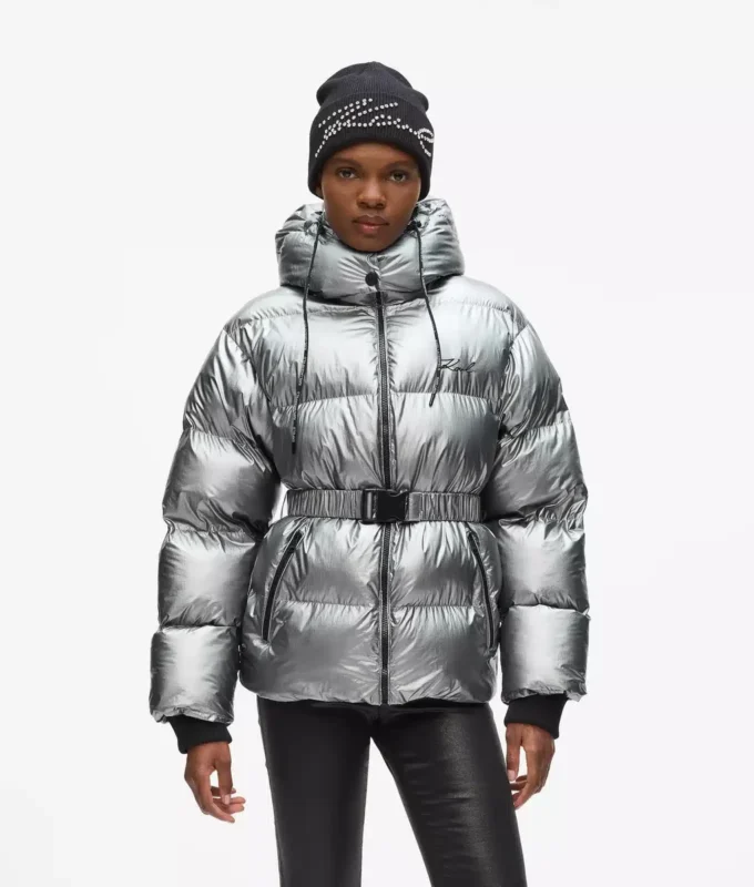 Chaqueta acolchada metalizada Chaqueta acolchada metalizada