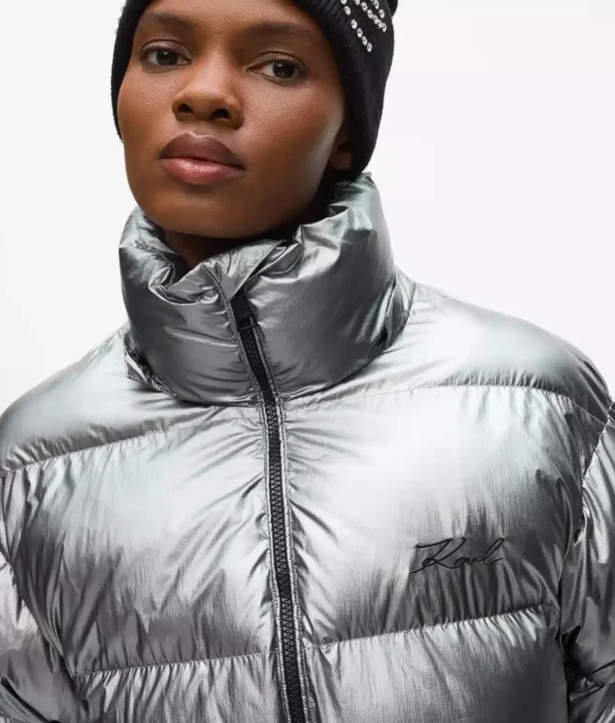 Chaqueta acolchada metalizada Chaqueta acolchada metalizada
