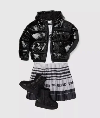 Chaqueta acolchada para niña