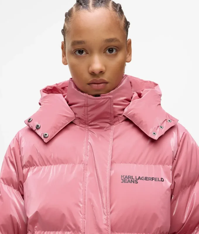 Chaqueta acolchada perlada Chaqueta acolchada perlada