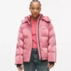 Chaqueta acolchada perlada Chaqueta acolchada perlada
