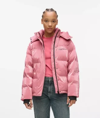 Chaqueta acolchada perlada