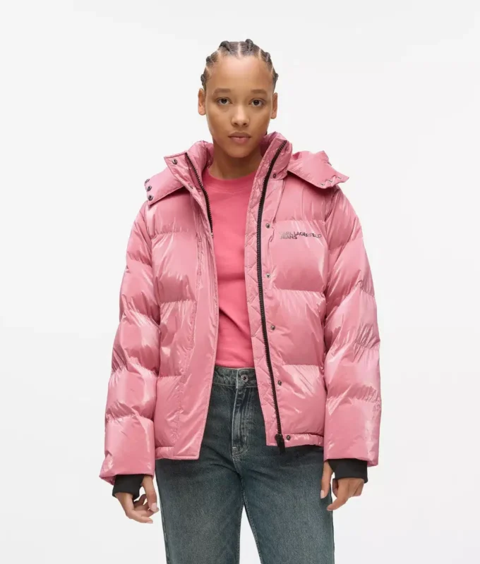 Chaqueta acolchada perlada Chaqueta acolchada perlada