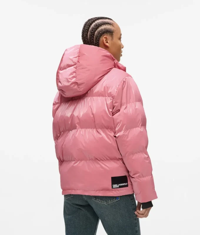 Chaqueta acolchada perlada Chaqueta acolchada perlada