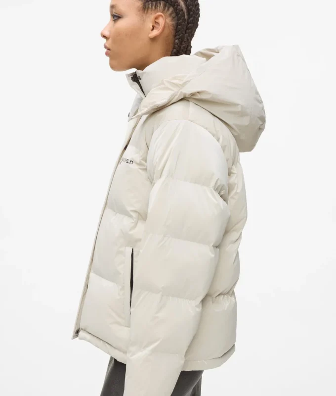 Chaqueta acolchada perlada Chaqueta acolchada perlada