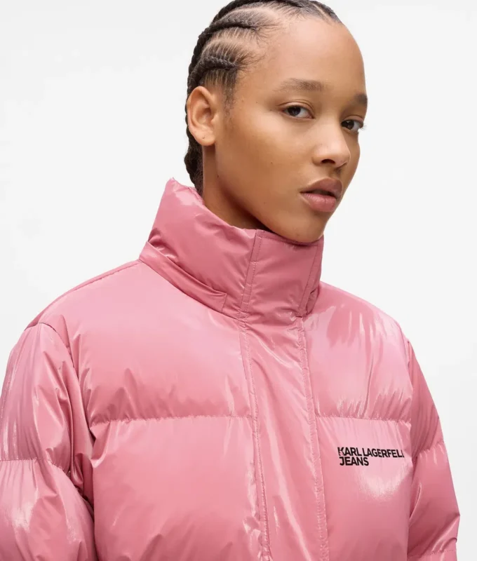 Chaqueta acolchada perlada Chaqueta acolchada perlada