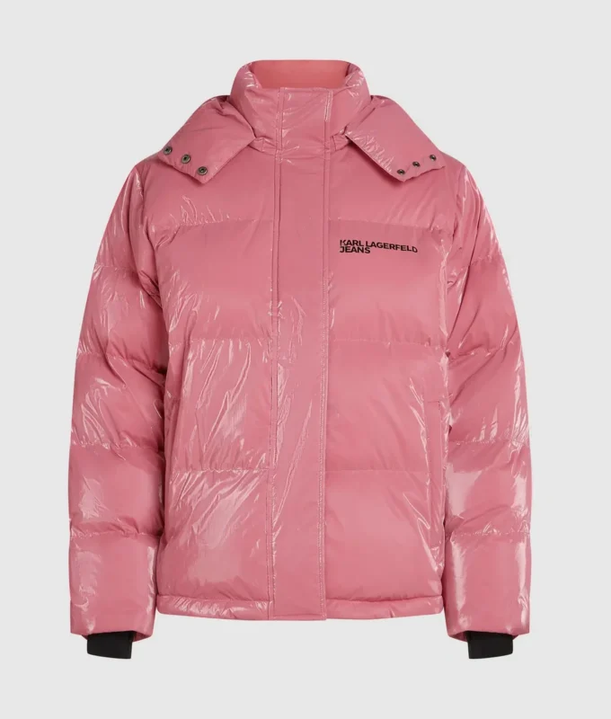 Chaqueta acolchada perlada Chaqueta acolchada perlada