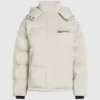 Chaqueta acolchada perlada Chaqueta acolchada perlada