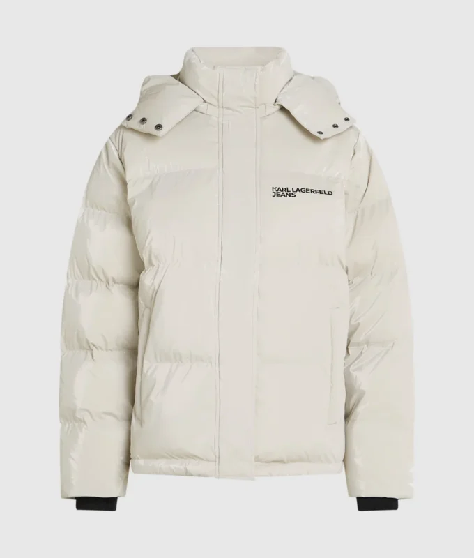 Chaqueta acolchada perlada Chaqueta acolchada perlada