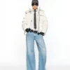 Chaqueta acolchada perlada Chaqueta acolchada perlada