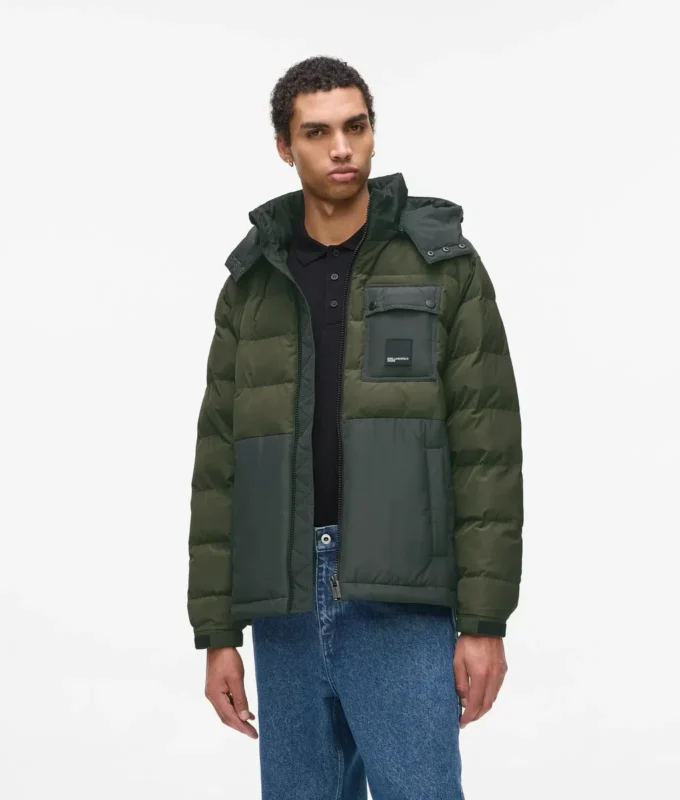 Chaqueta acolchada utilitaria