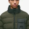 Chaqueta acolchada utilitaria