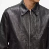 Chaqueta blusón de piel Chaqueta blusón de piel