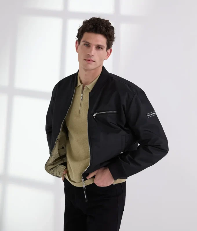 CHAQUETA BOMBER REVERSIBLE CHAQUETA BOMBER REVERSIBLE