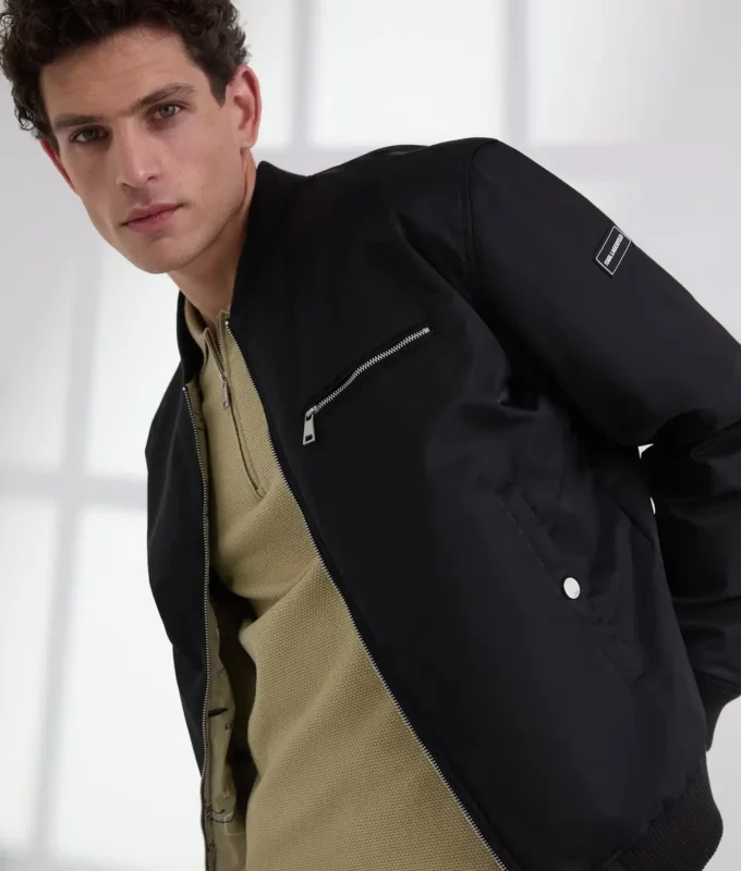 CHAQUETA BOMBER REVERSIBLE CHAQUETA BOMBER REVERSIBLE