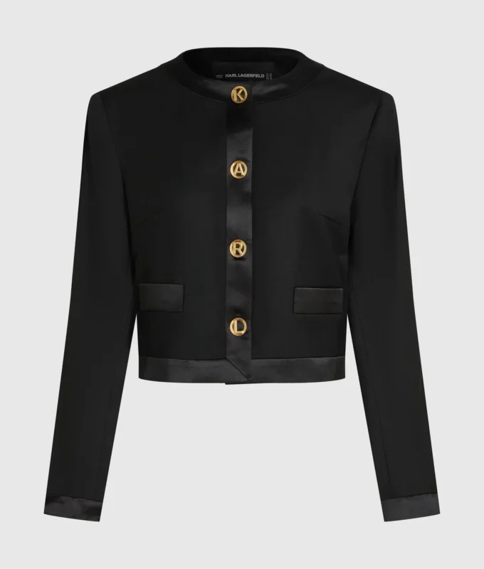 Chaqueta con letras KARL