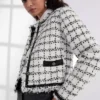 CHAQUETA DE BOUCLÉ