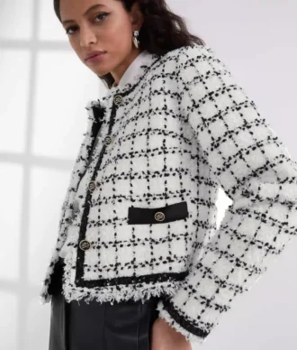 CHAQUETA DE BOUCLÉ