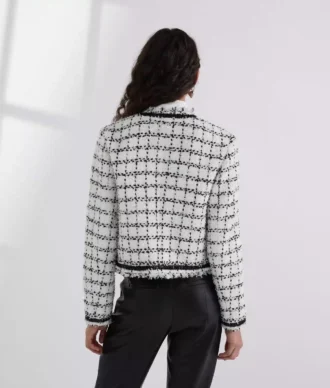 CHAQUETA DE BOUCLÉ