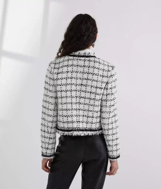 CHAQUETA DE BOUCLÉ