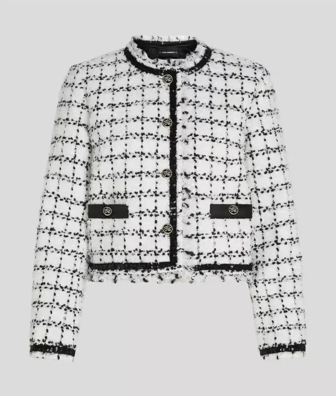 CHAQUETA DE BOUCLÉ