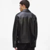 CHAQUETA DE CUERO KARL ESSENTIAL