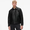Chaqueta de piel sintética