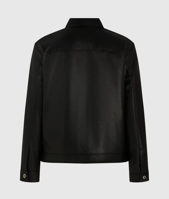 Chaqueta de piel sintética